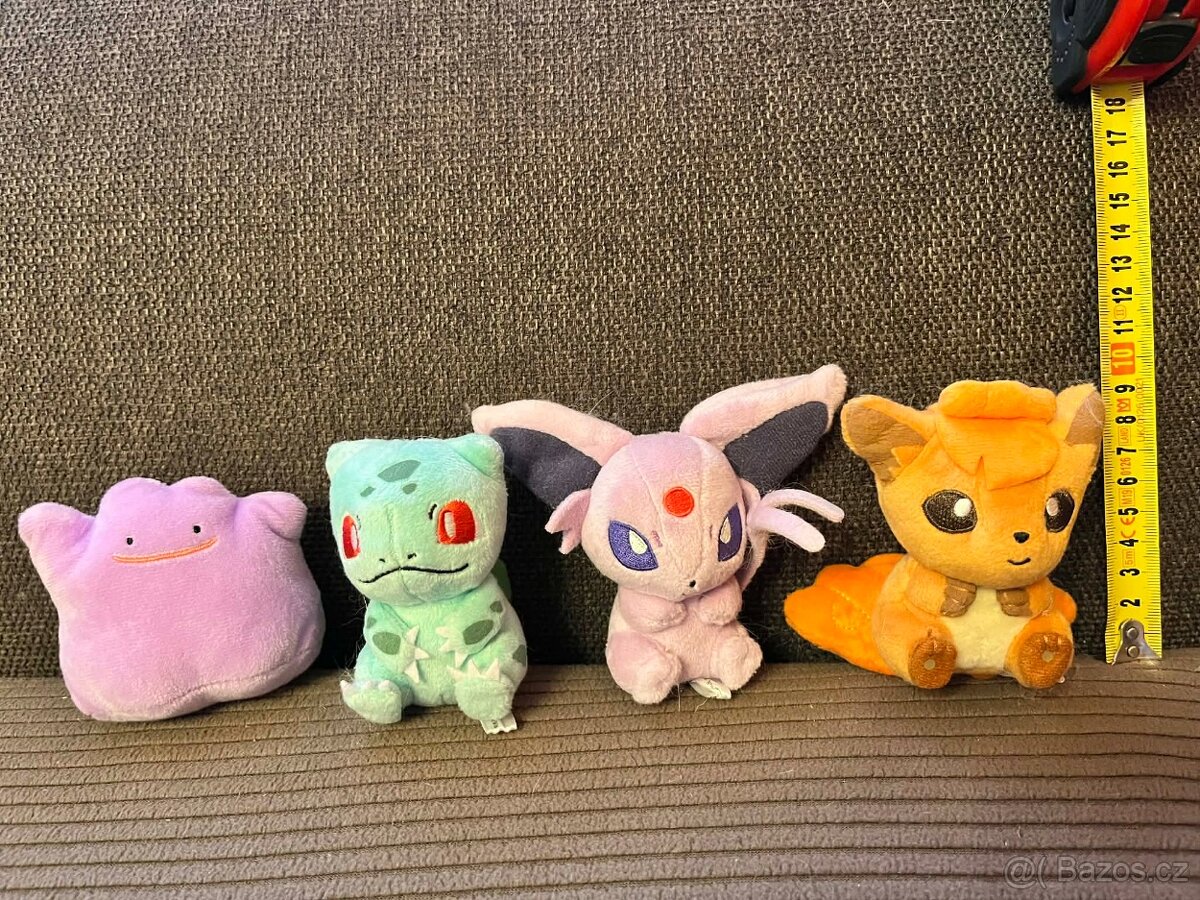 Pokémon - Plyšové postavičky