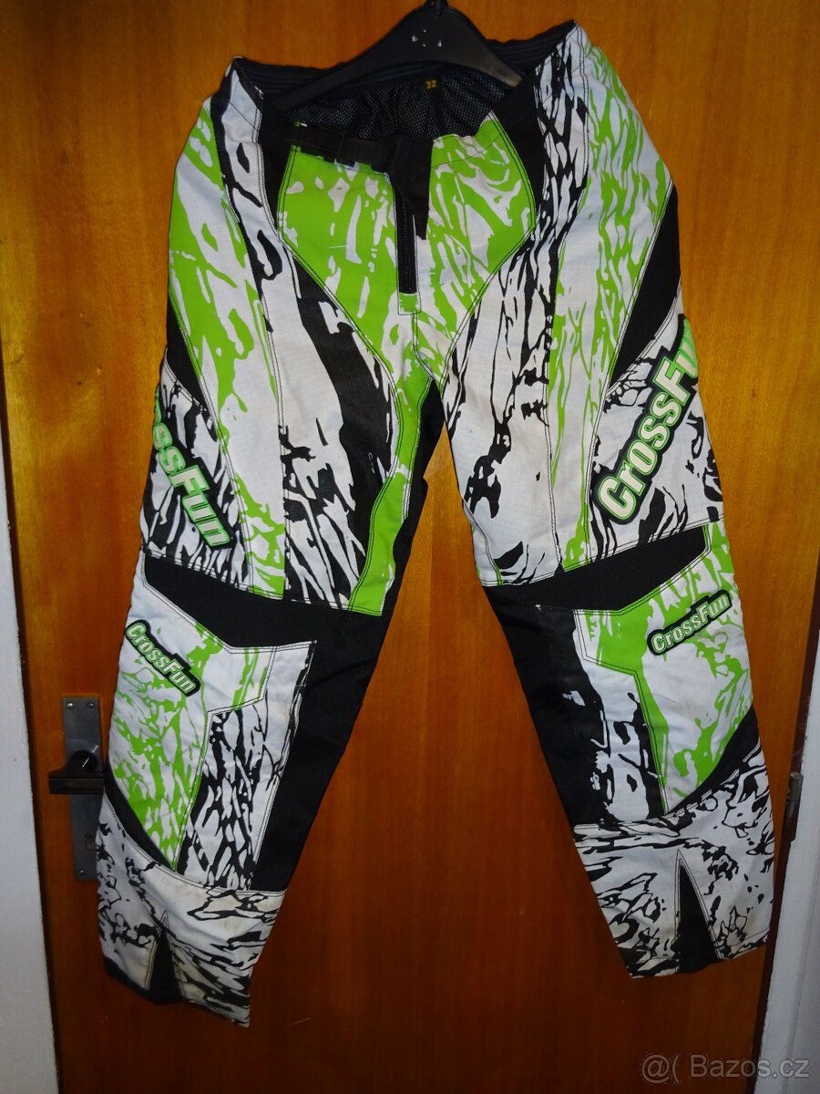 motokrossové kalhoty CROSSFUN vel.32