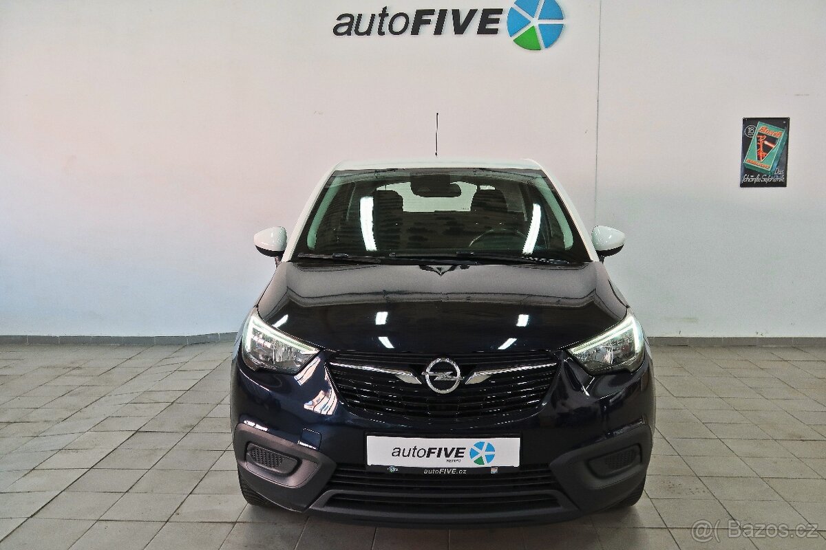 Opel Crossland X 1.2T, AT, vyhř., DPH, záruka, TOP stav