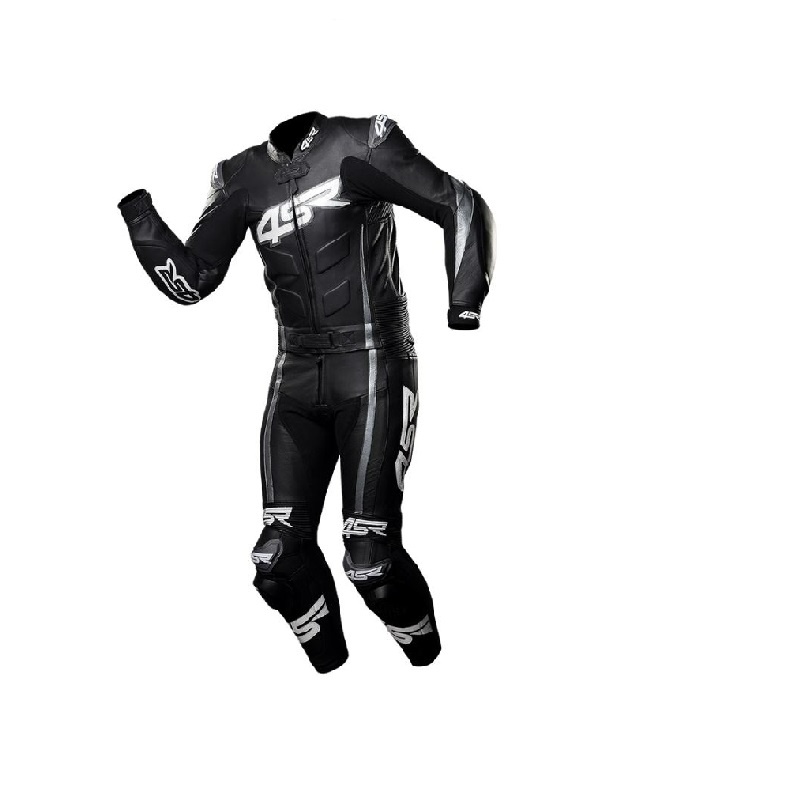 RR Evo III Grey Storm vel.56 kožená dvoudílná moto kombinéza