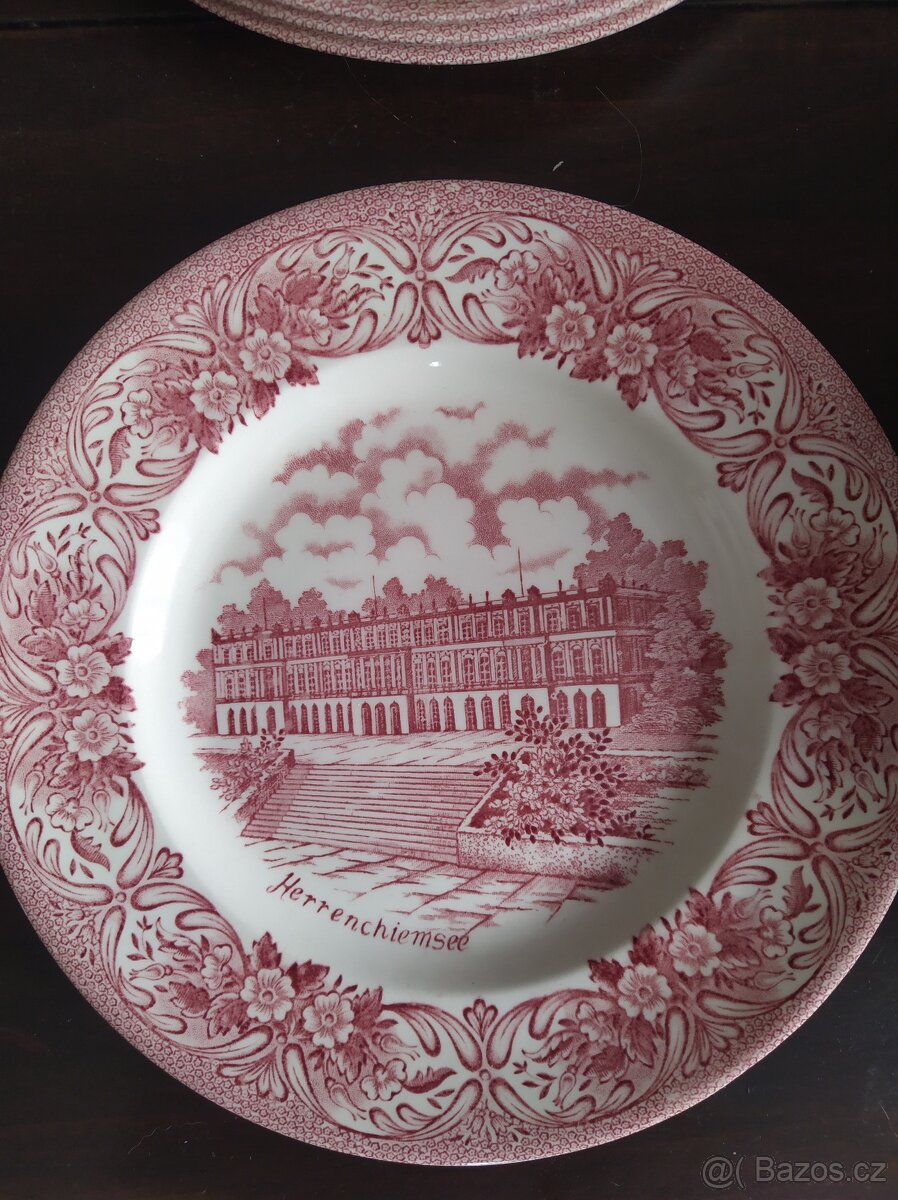 Anglický porcelán č.8 - dezertní talíře