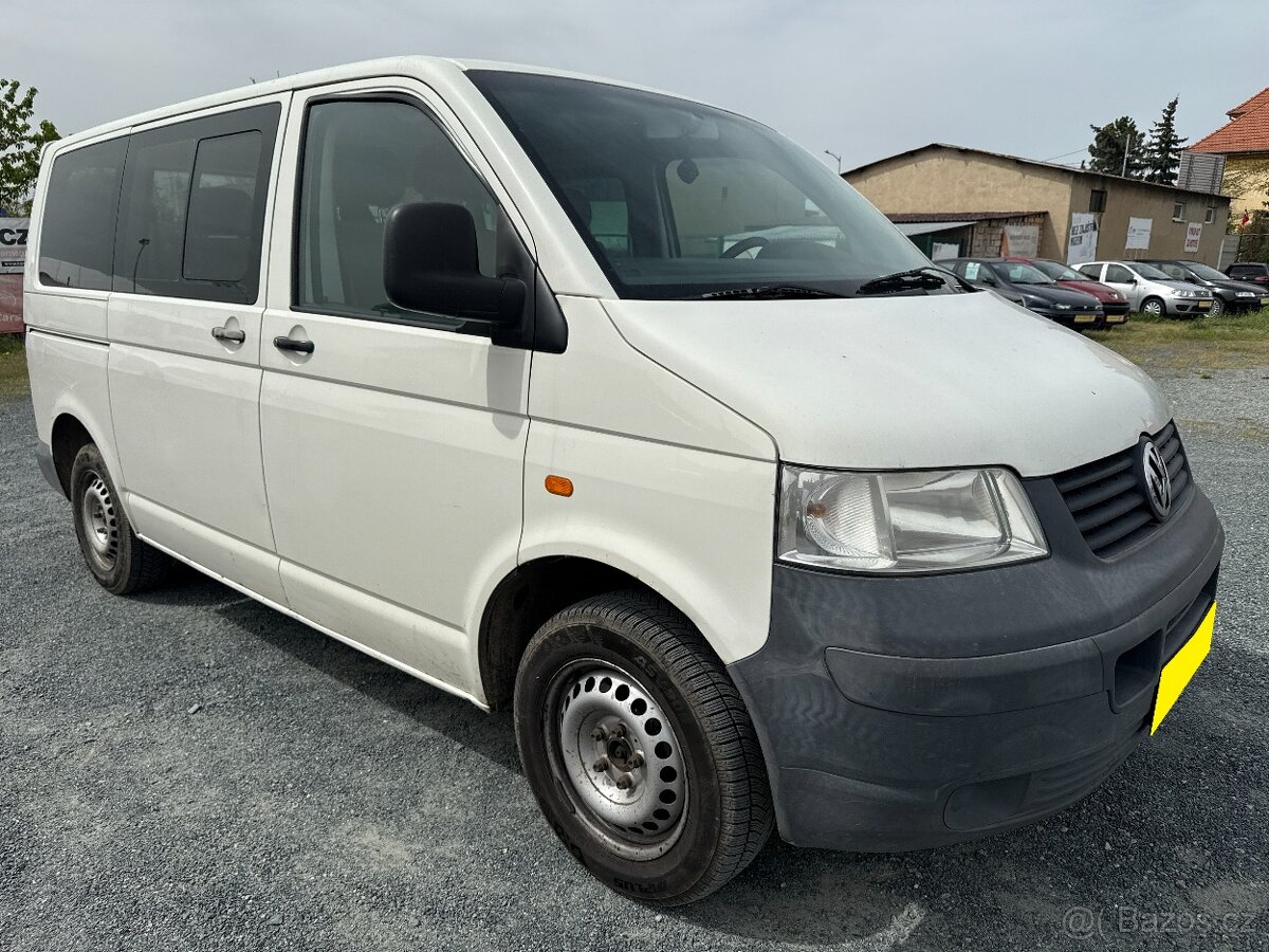 Volkswagen T4 Transporter 1.9 TDI 77kW 6 MÍST CZ 3. MAJITEL