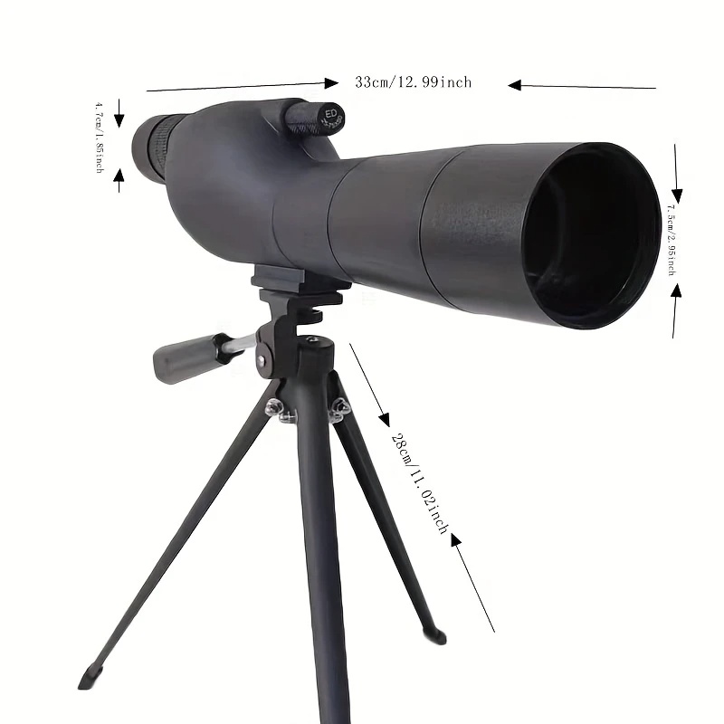 NOVÝ Monokulární dalekohled 25-75X60ED