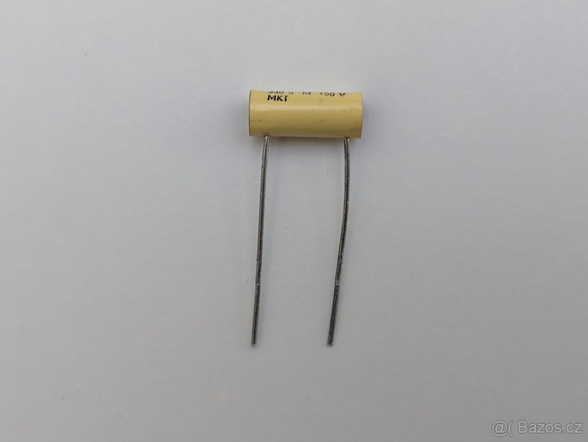 Kondenzátor svitkový 330nF/100V RFT