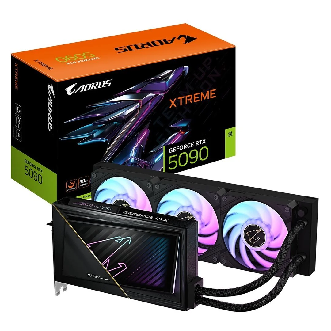Gigabyte GeForce RTX 5090 skladem více druhů