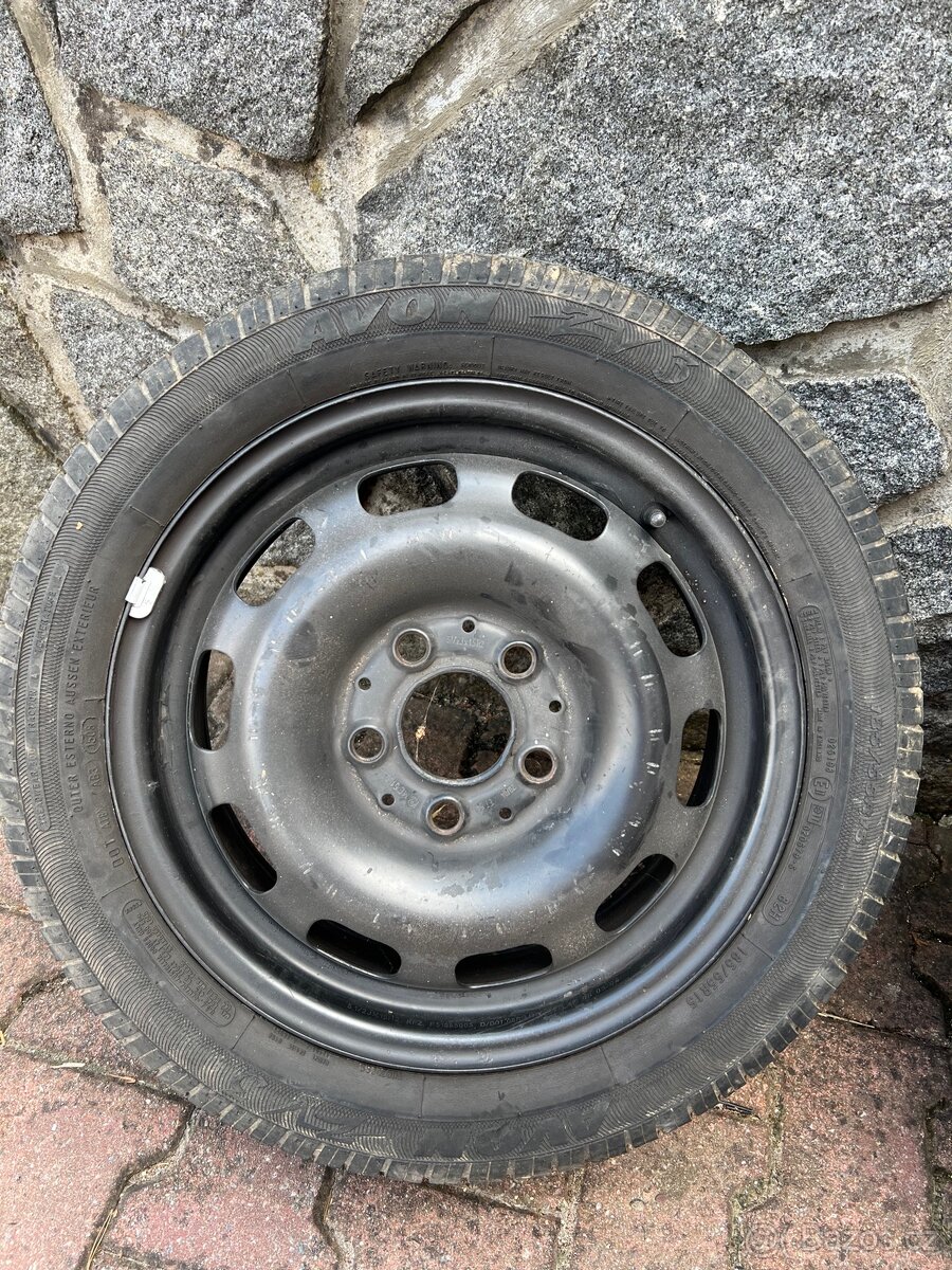 Plechovy disk 5x112 5,5Jx15 et54