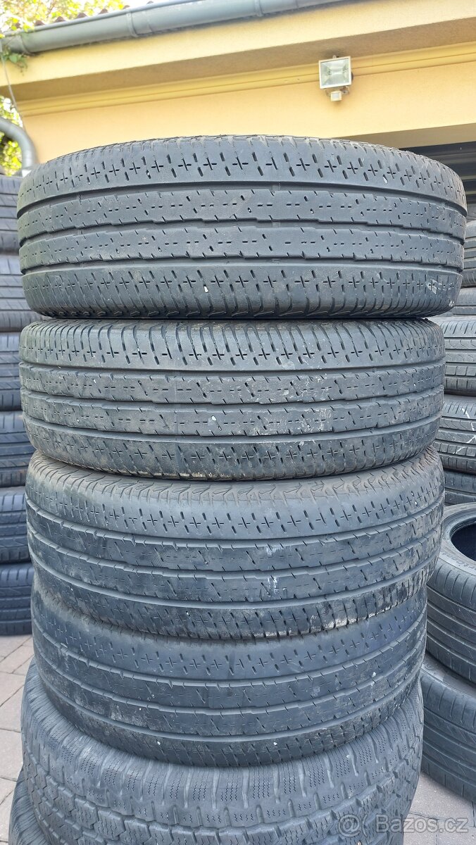 Pneu letní, 4 ks, rozměr 195/65/16C, 100/98T, zn CONTINENTAL