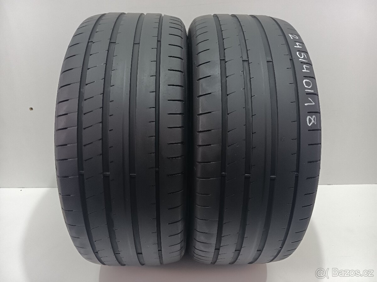 2ks letní pneu 245/40/18 GoodYear
