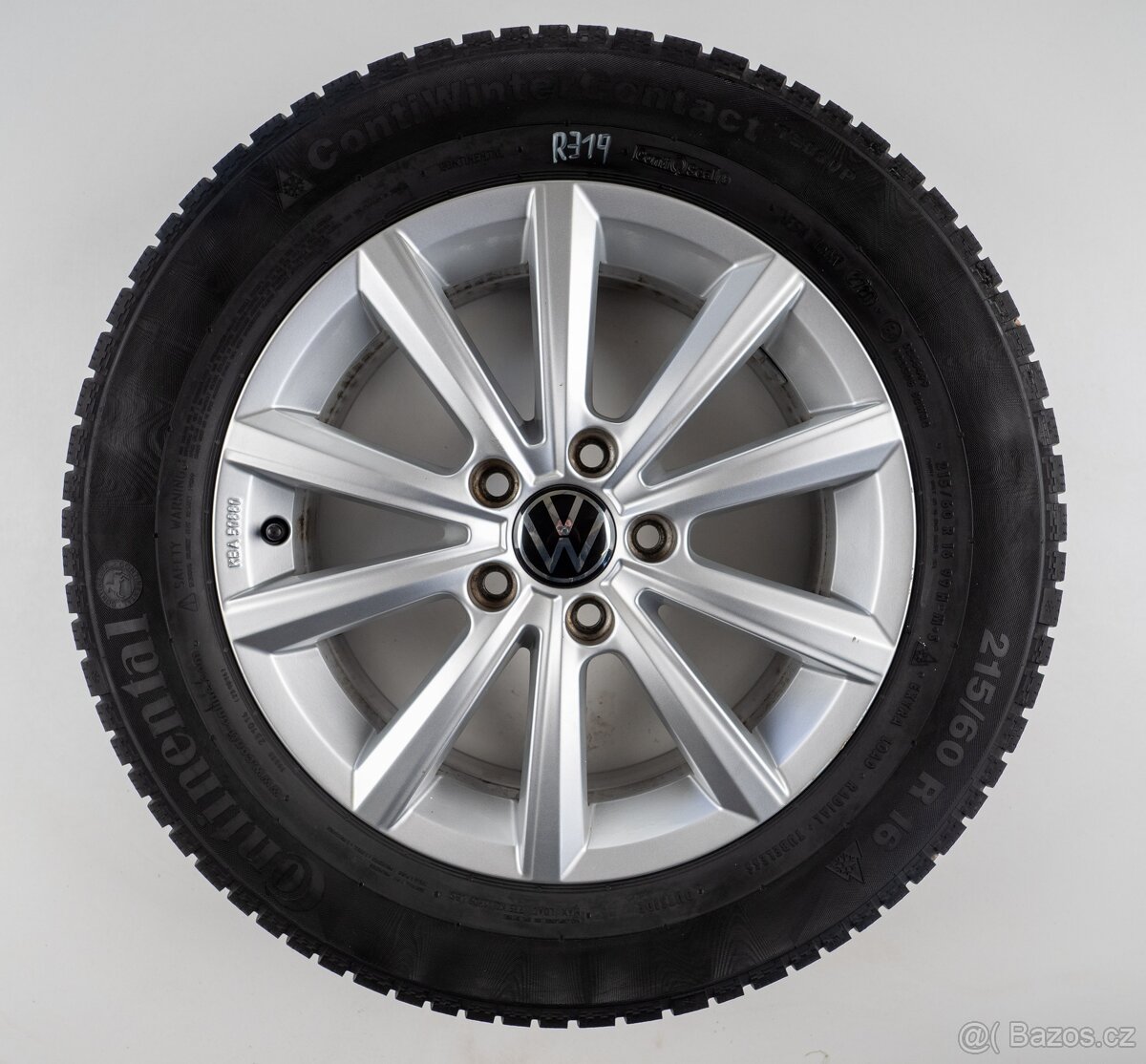 Volkswagen Passat - Originání 16" alu kola - Zimní pneu