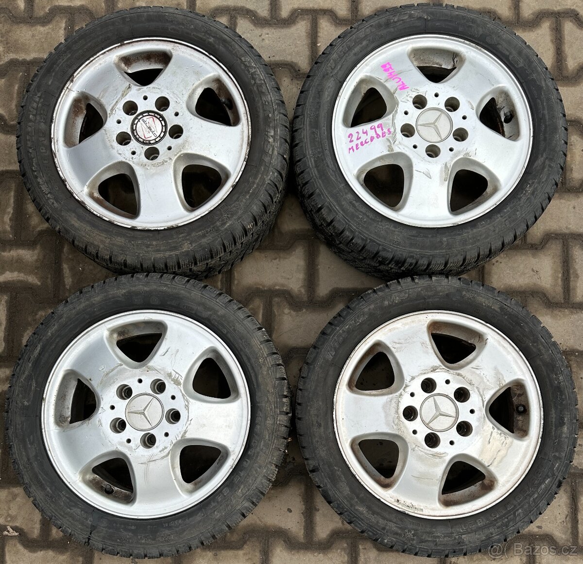Prodám ALU kola Mercedes Benz č. 1499