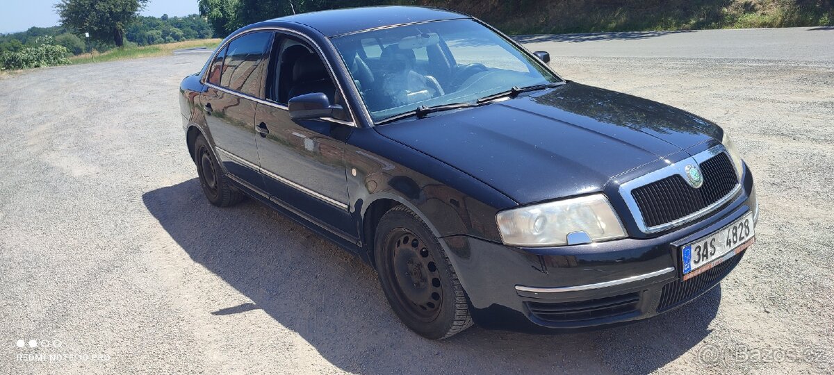 ŠKODA SUPERB 1 1.9TDI 96 KW NOVÁ STK PLATÍ DO SMAZÁNÍ