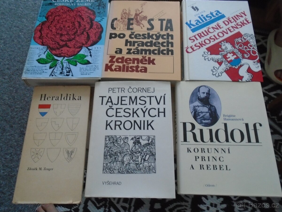 Knihy - Dějiny, krásy a bohatství České země