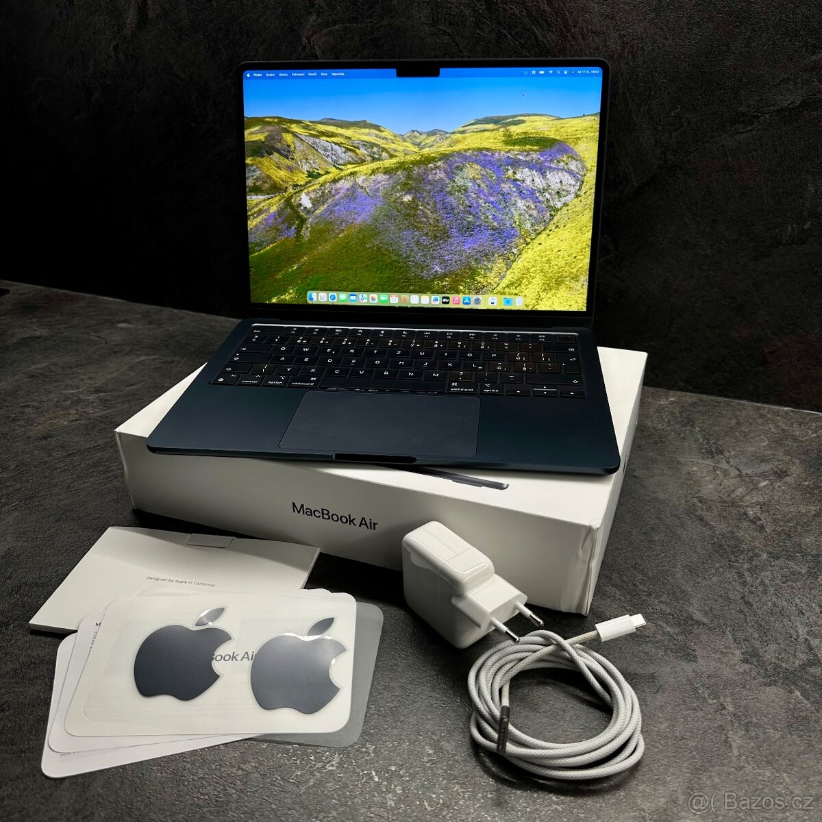 MacBook Air (8GB | M2 | 256gb | 13,6") - 100% kondice