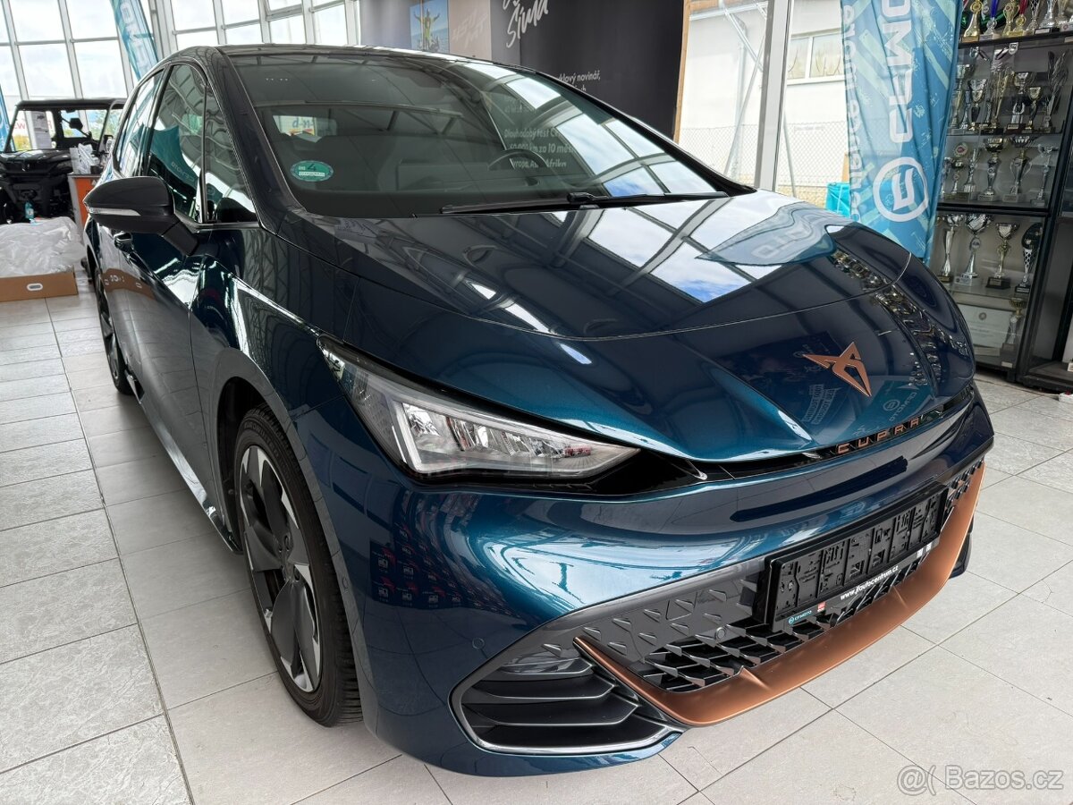Cupra Born 150 kW 62 kWh 91% SOH 1.majitel DPH