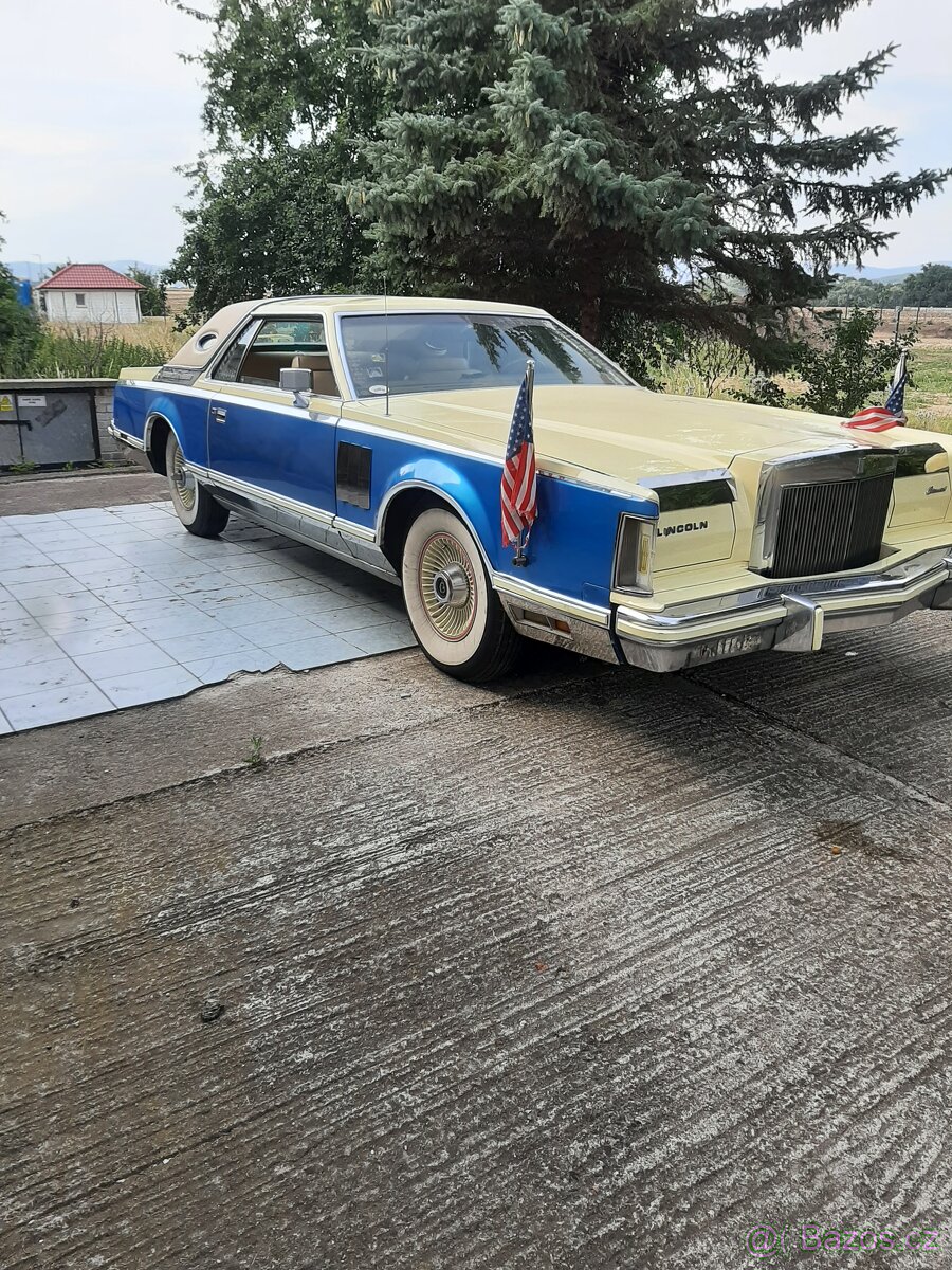 Lincoln continentál mark V r.v.1978