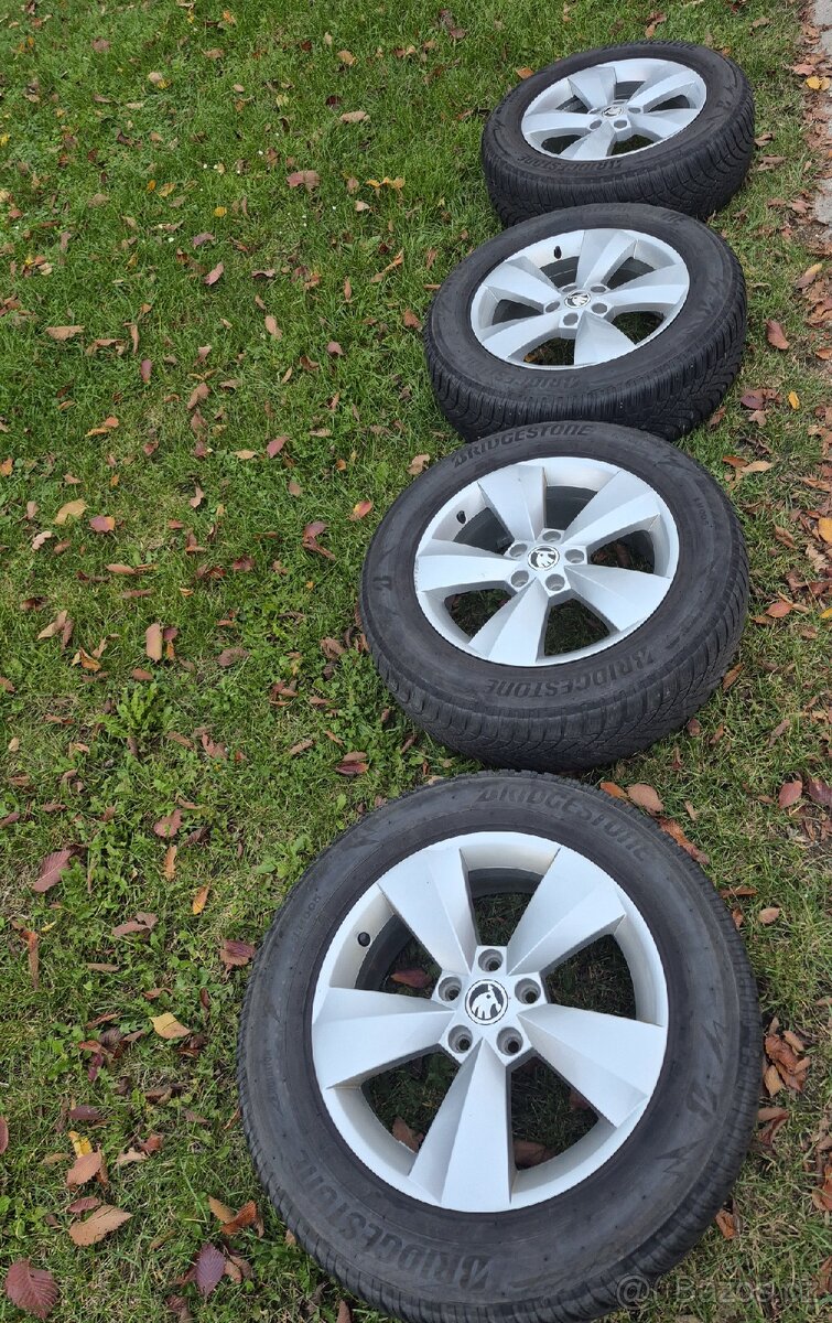 Alu kola Nanuq, skoda Kodiaq, 5x112 R17