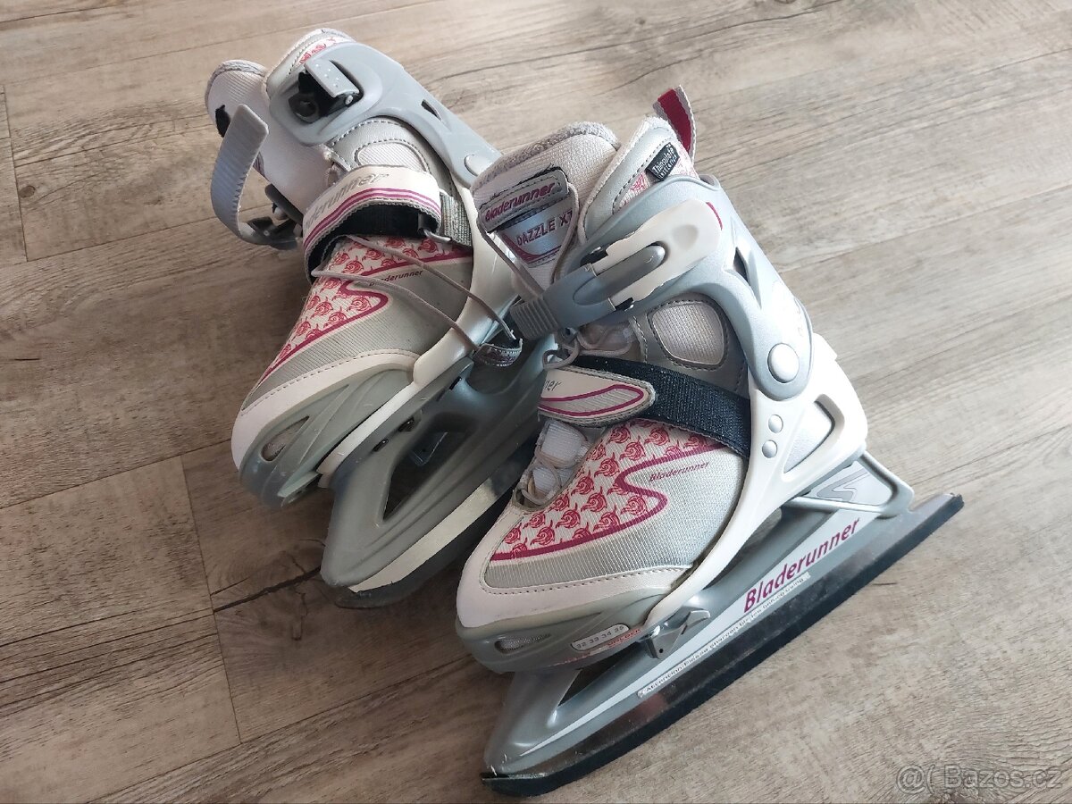 Rostoucí lední brusle 32-35