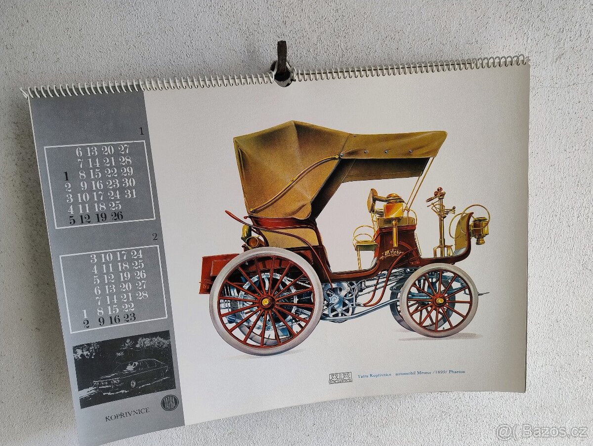 Tatra kalendář rok 1975