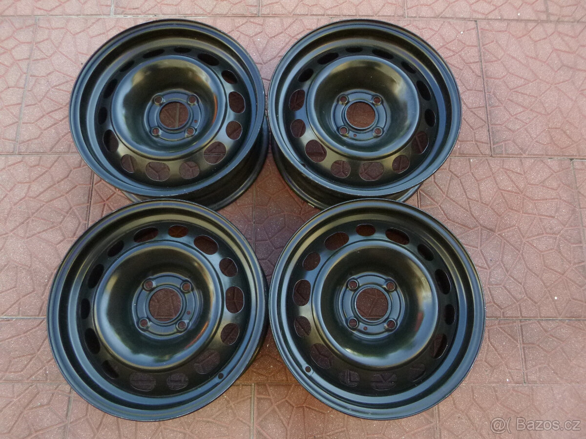 Plechové disky kola - Peugeot Citroen 4x108 6,5Jx15 ET27