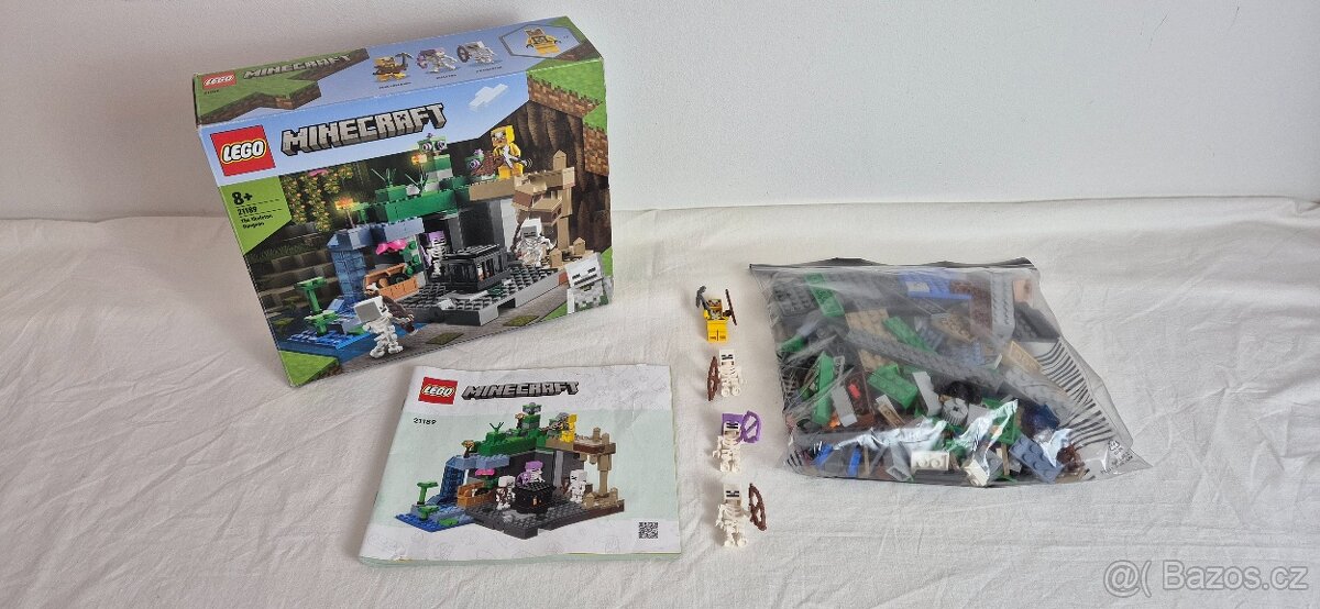 LEGO Minecraft 21189 Jeskyně kostlivců