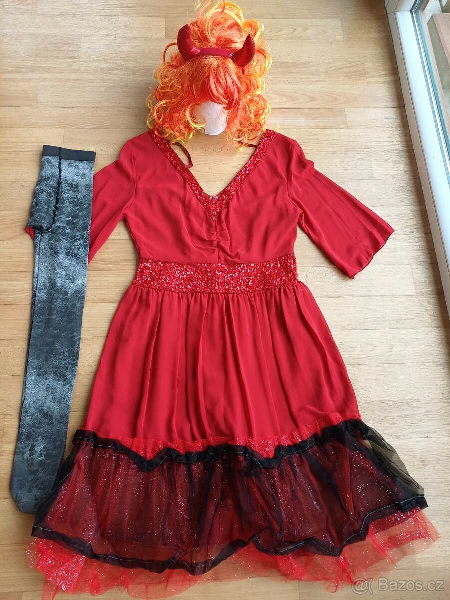 Karnevalový kostým ČERTICE 36-38