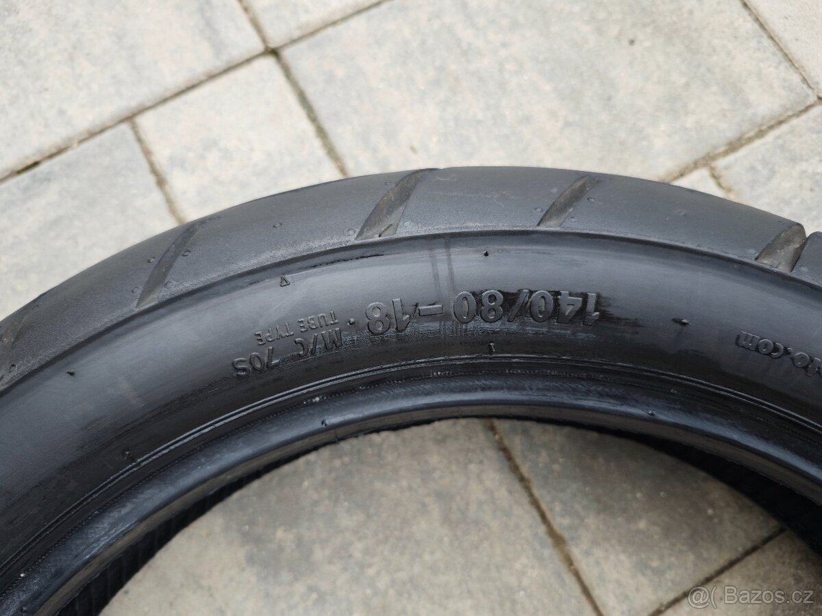 Moto pneu Continental Trail Attack 3 140/80 R18