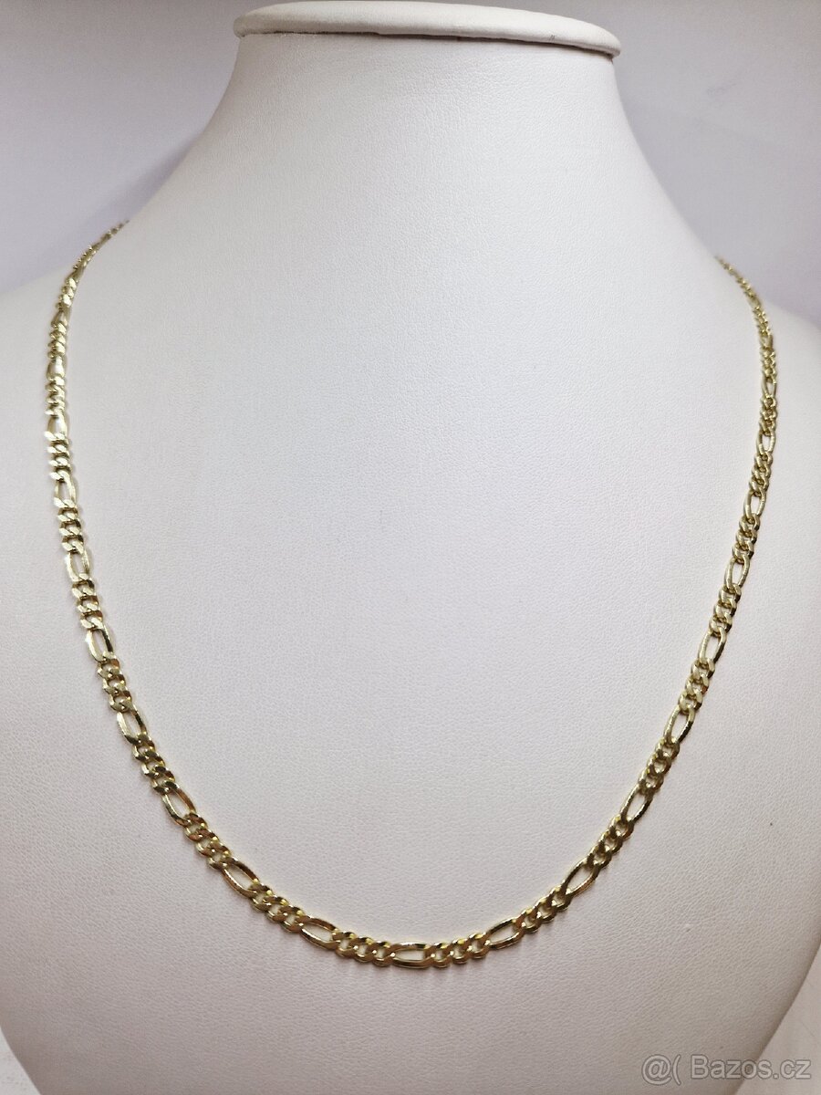 Zlatý řetízek  NOVÝ PLNÝ