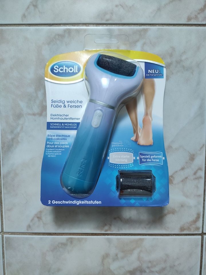 Nový rotační elektrický pilník na kůži SCHOLL Expert Care