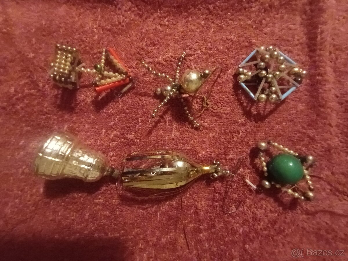 Vánoční ozdoby korálkové