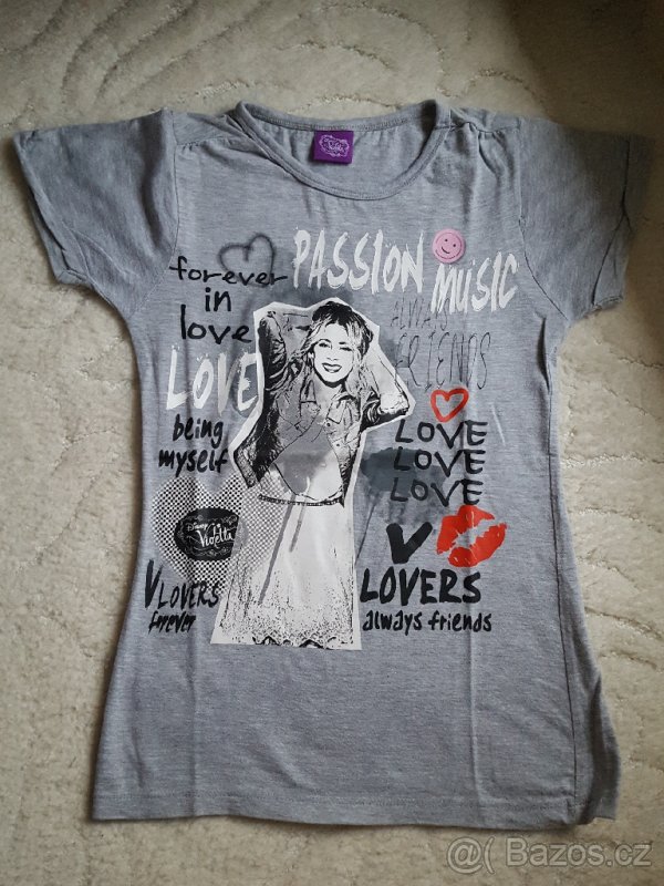 Tričko s Violettou - vel. 146/152