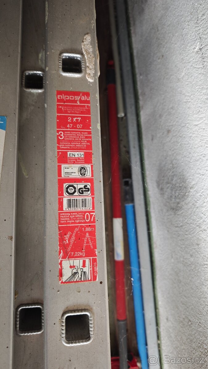 prodam 2x alu zebrik