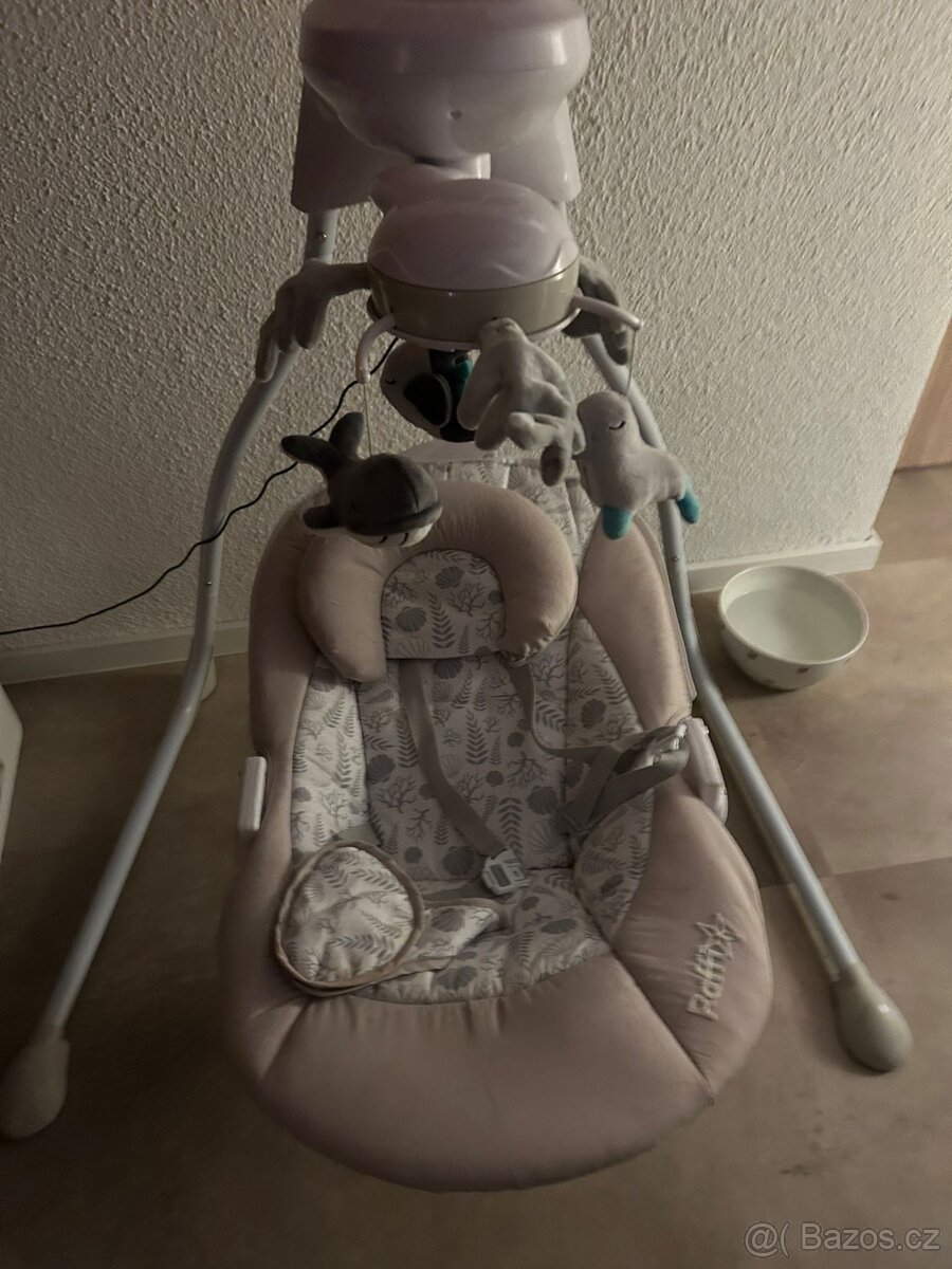 Elextrická houpačka Caretero Raffi