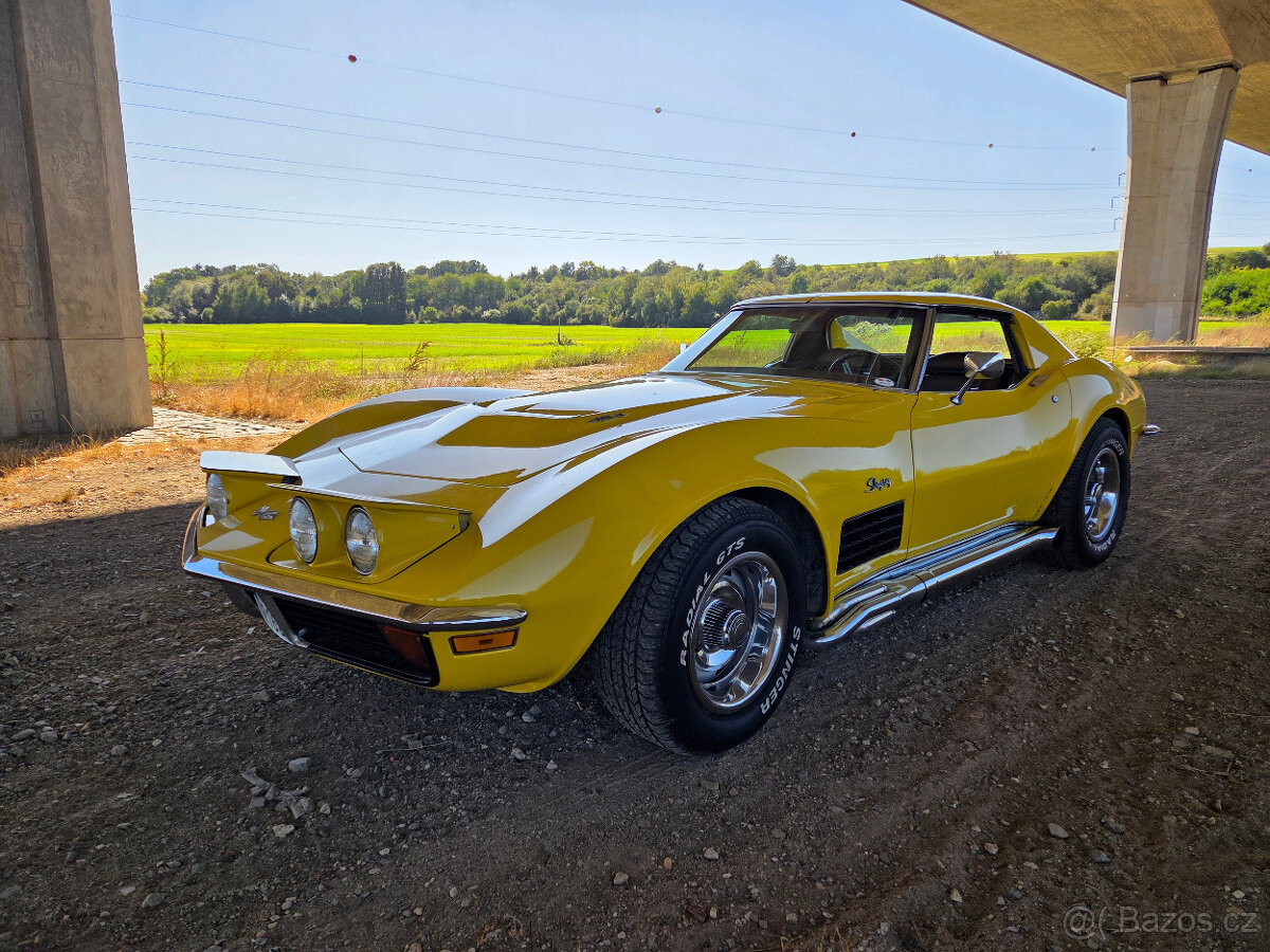 Chevrolet Corvette C3 – 1972, Big Block 454, chromka