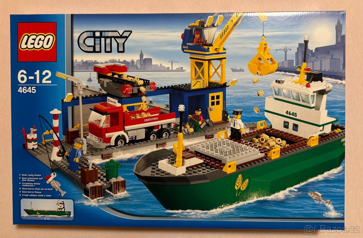 Lego city 4645 - přístav
