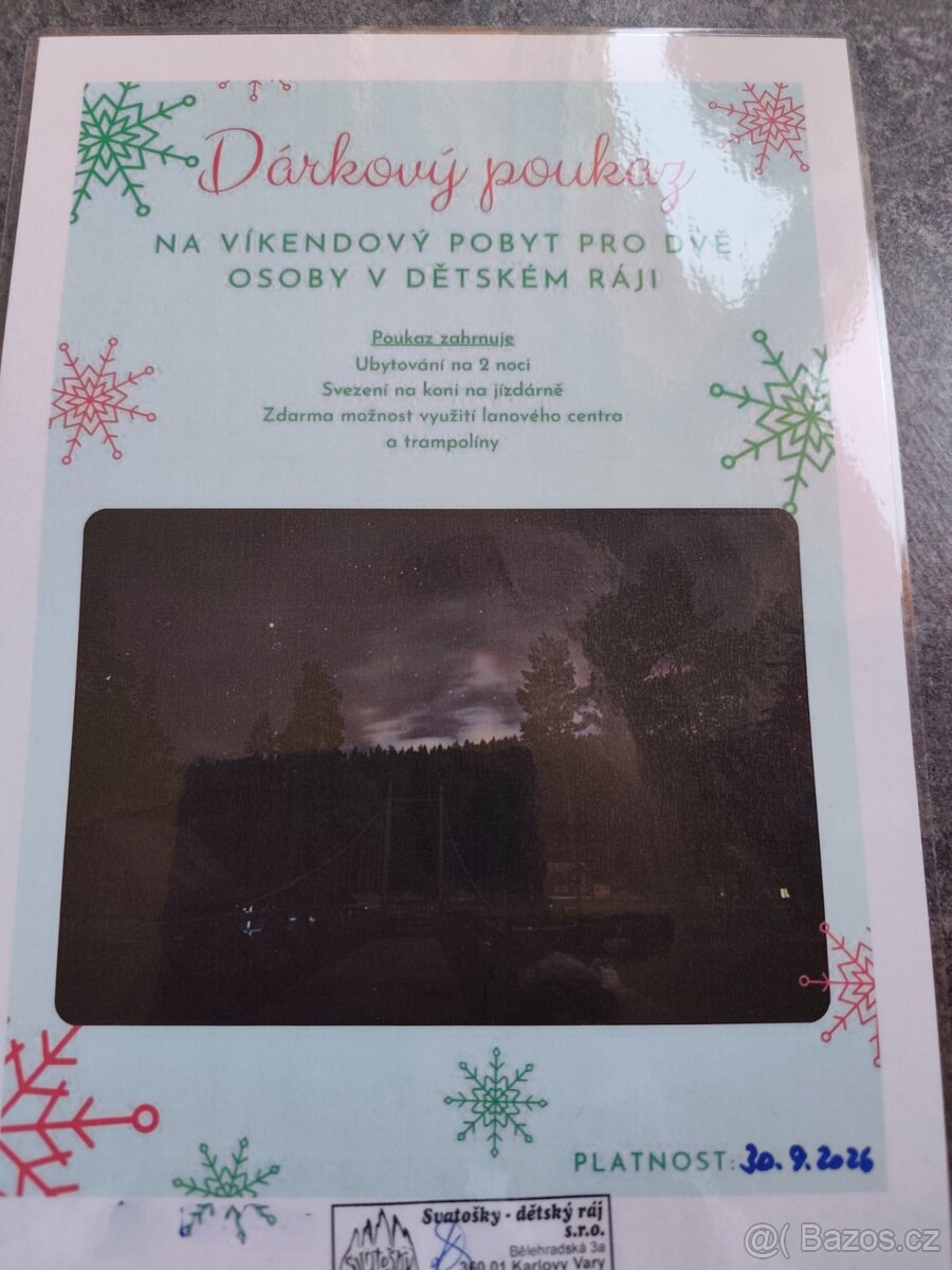 Víkendový pobyt pro dvě osoby