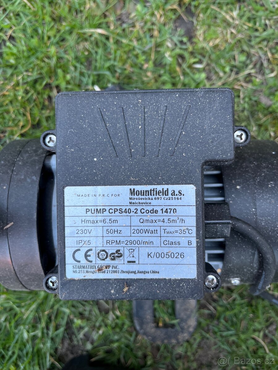 Písková filtrace pro bazén