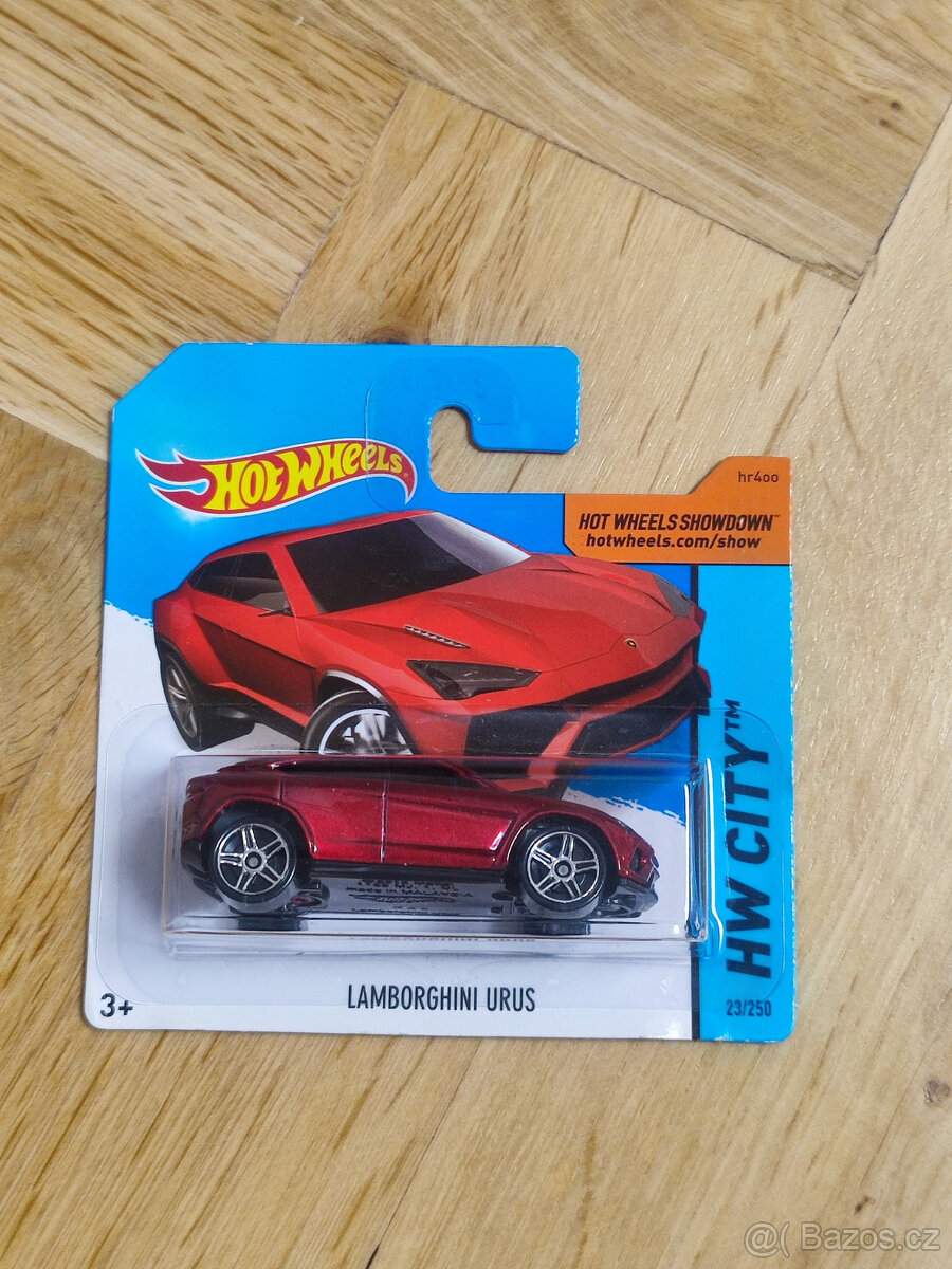 Hot Wheels - Lamborghini Urus (červena)
