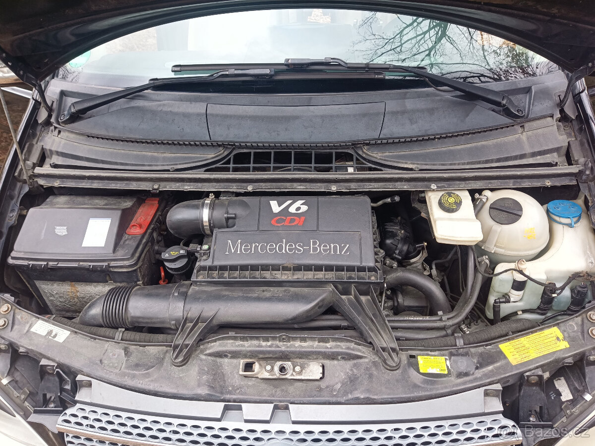 Mercedes Viano/Vito W639 motory 3,0CDI 165kw a 2,2CDI