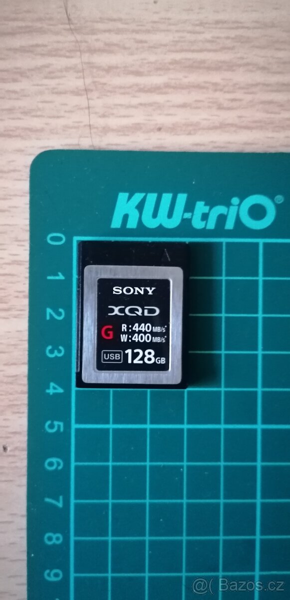 Sony XQD G – 128/128/32Gb  a čtečka Sony XQD/SD