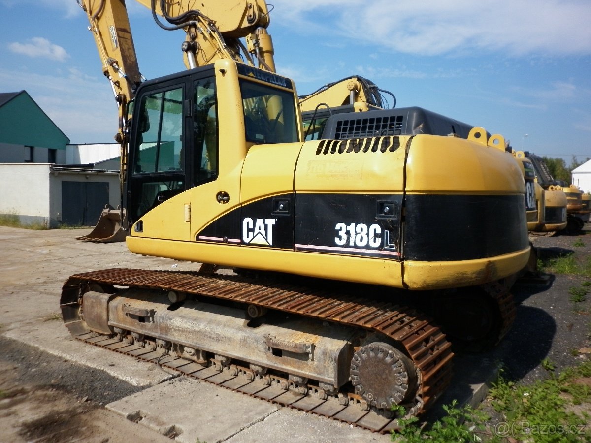 Caterpillar CAT 318C L - pásové rýpadlo