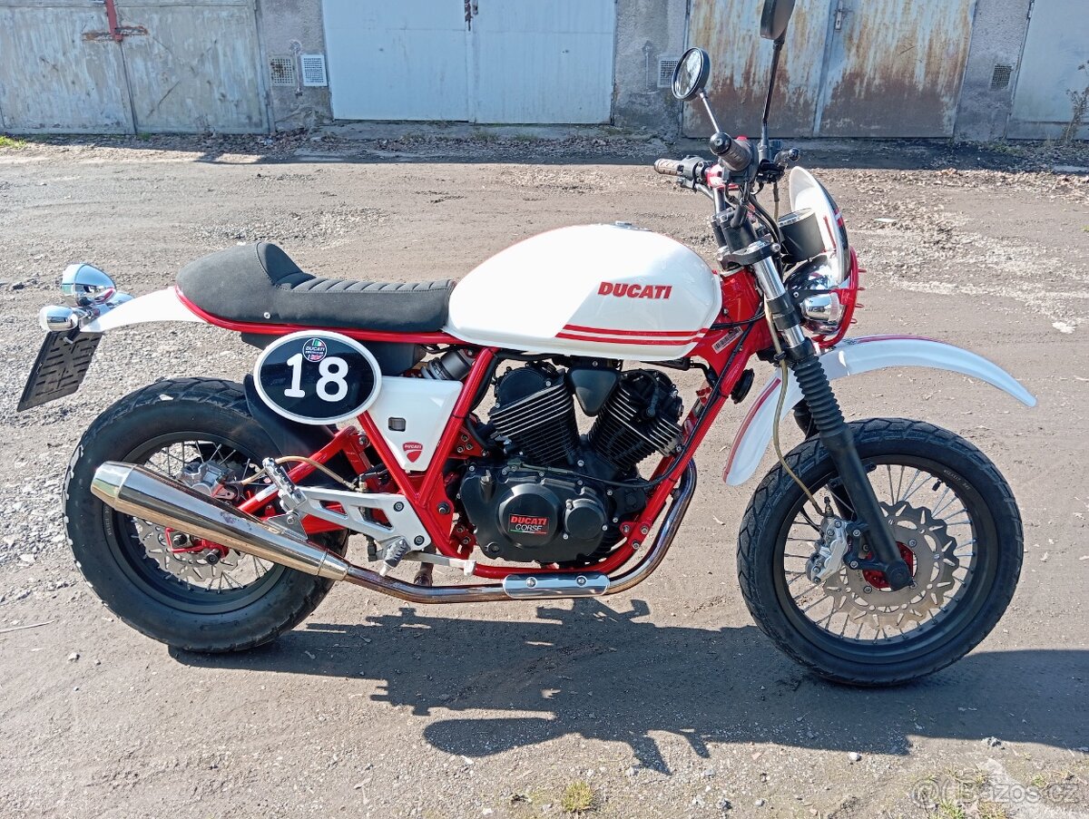Romet SCMB 250i , Scrambler, Café