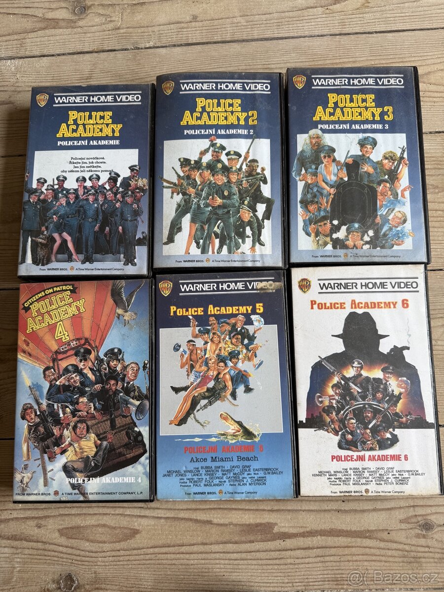 Policejní akademie VHS 1 2 3 4 5 6