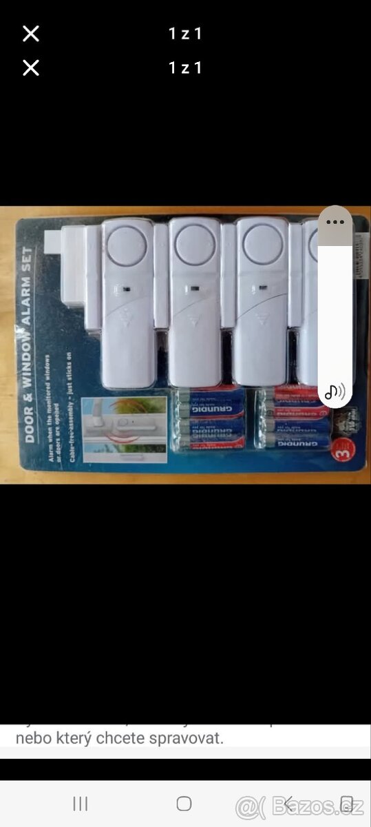 Dveřní a okenní alarm NOVÉ