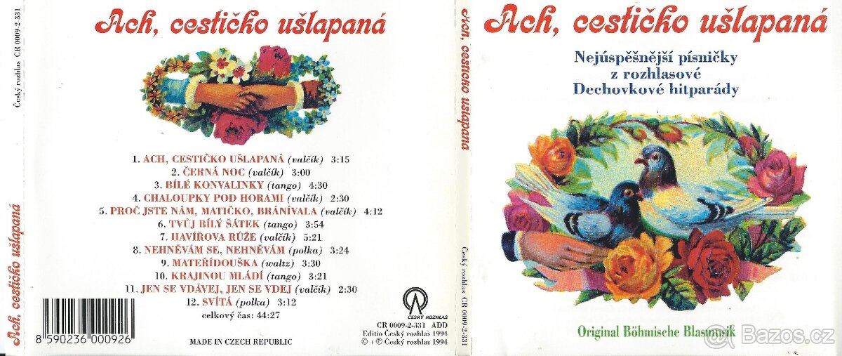 CD-PRODÁM VĚTŠÍ MNOŽSTVÍ ORIGINÁL CD 21/23