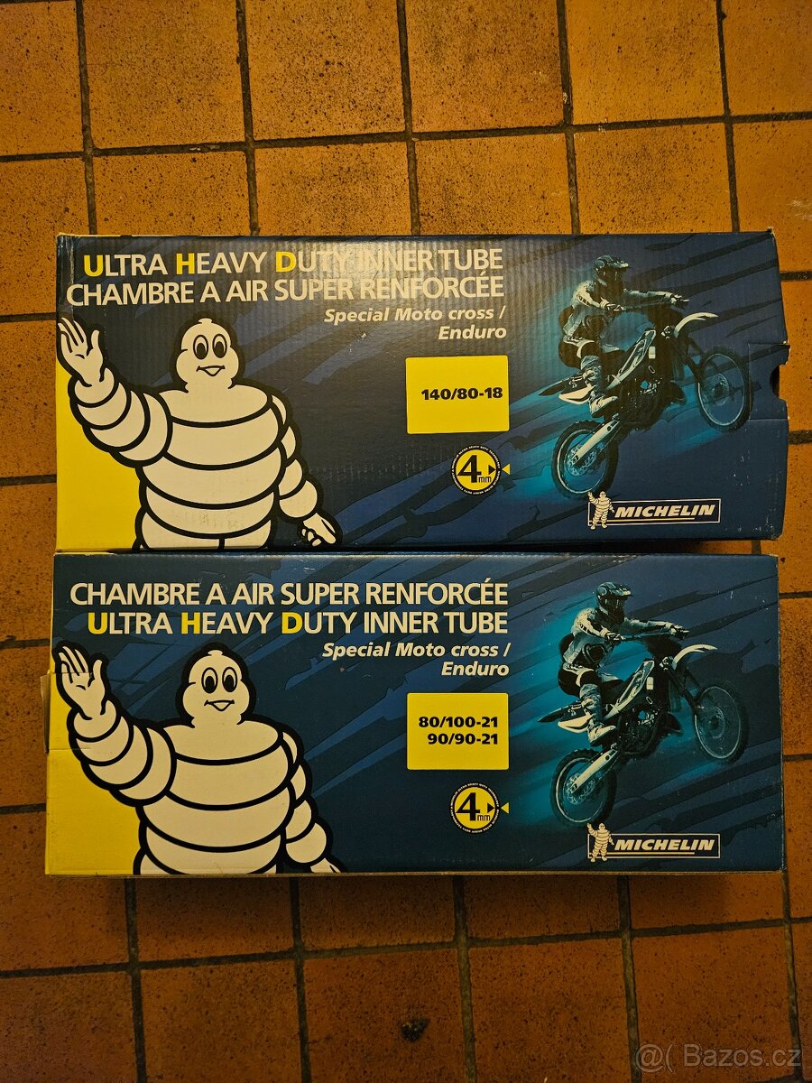 Duše Michelin UHD