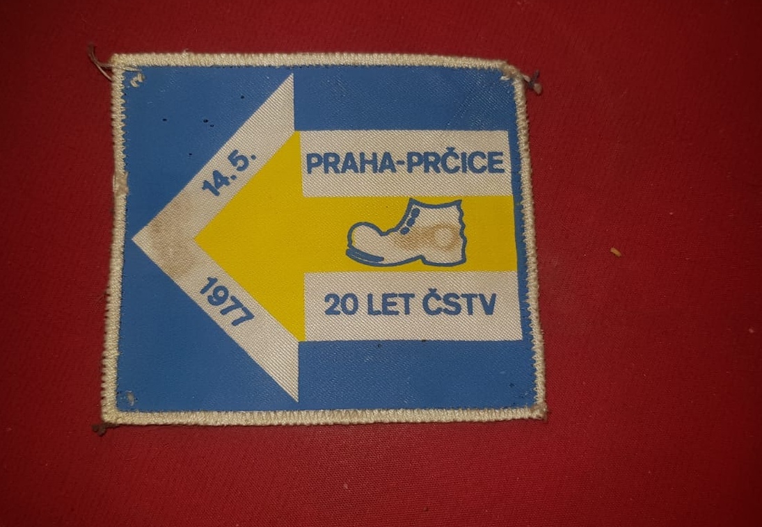 Nášivka Praha Prčice 1977