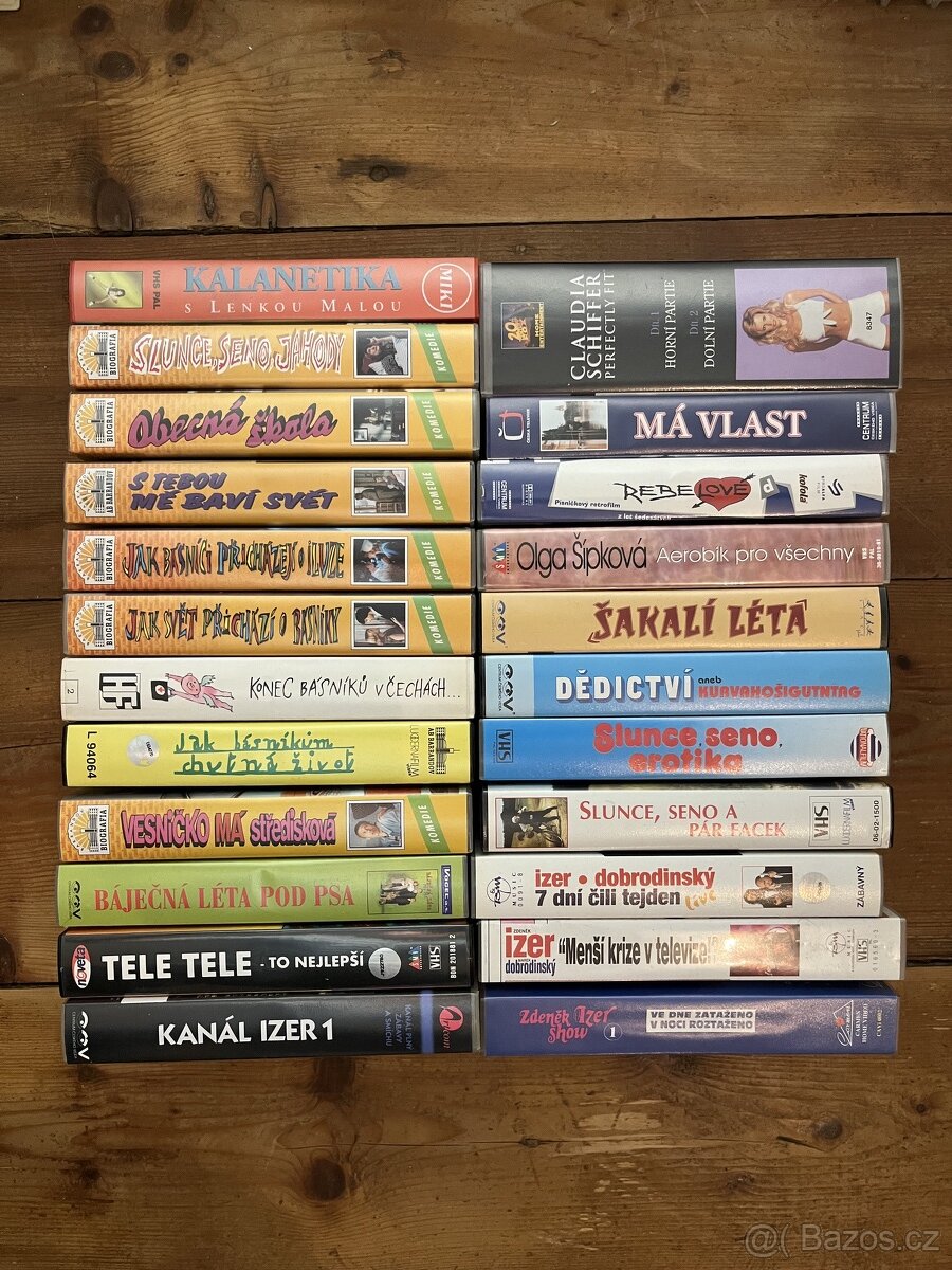 VIDEO KAZETY VHS