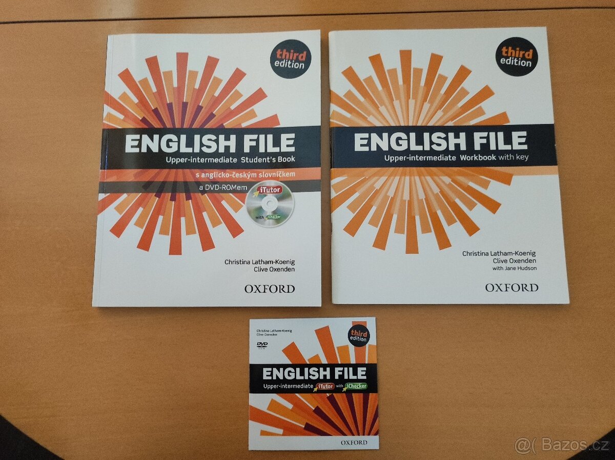 English File Upper Intermediate učebnice, pracovní sešit,DVD