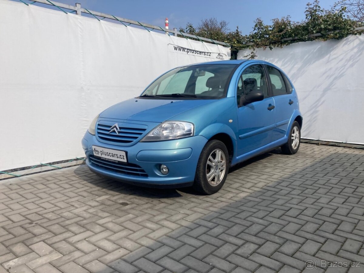 Citroën C3, 1,4i (54kW), klimatizace, nová STK do 03/2027
