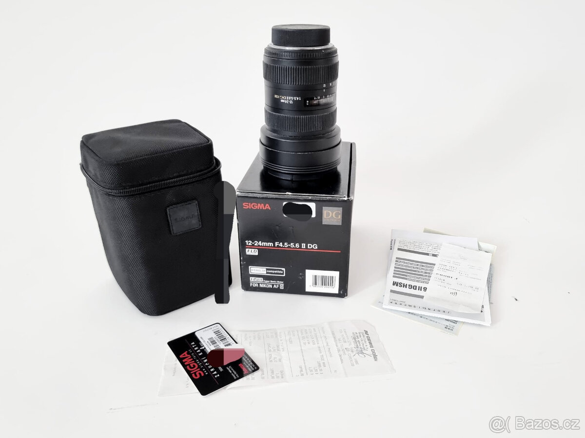 SIGMA 12-24 mm f/4,5-5,6 DG HSM II pro Nikon
